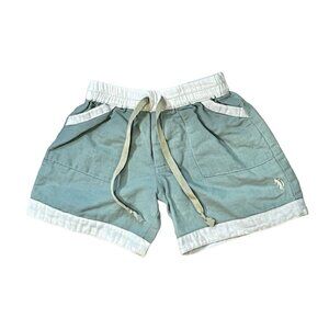 Well Dressed Wolf Linen Blend Tea Infant Shorts 12 months